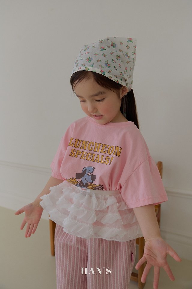 Han's - Korean Children Fashion - #childofig - Lunch Puppy Tee - 12