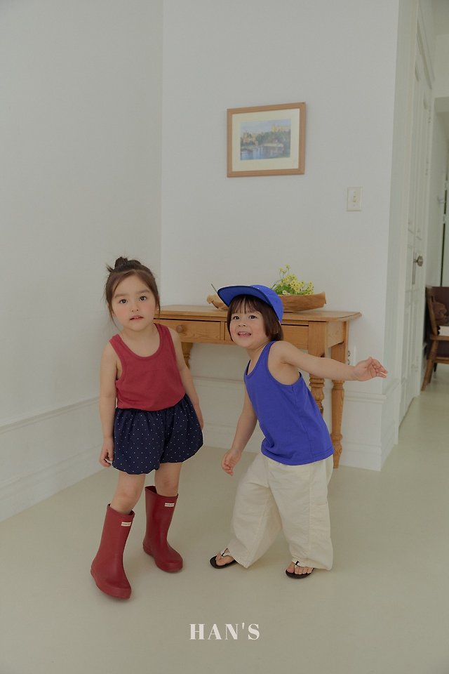 Han's - Korean Children Fashion - #childofig - Back Point Sleeveless - 9