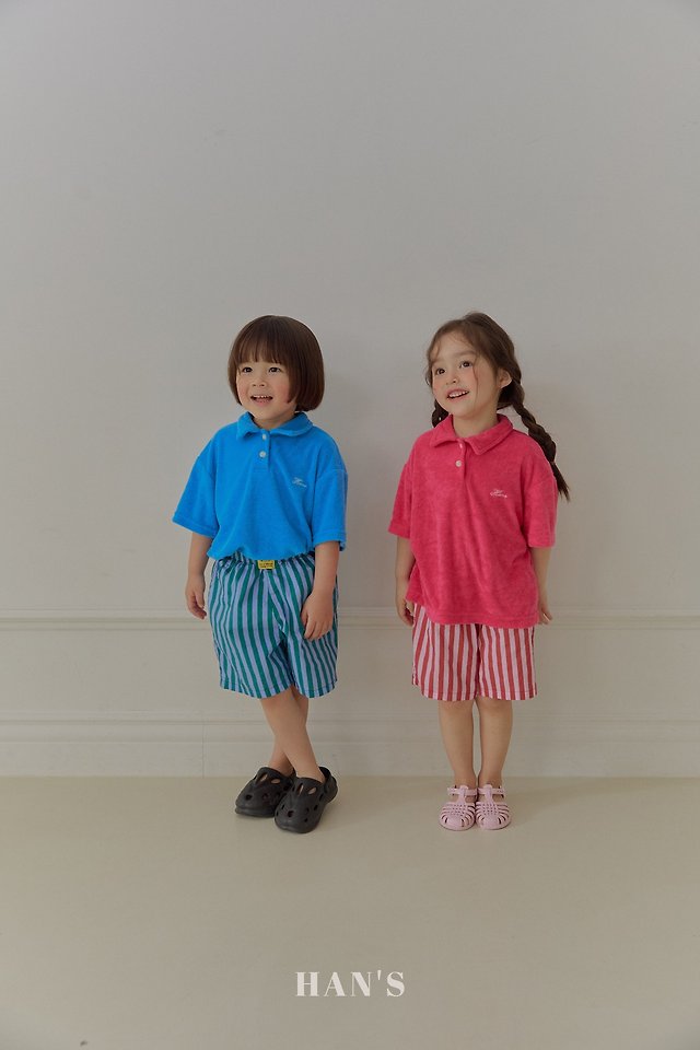 Han's - Korean Children Fashion - #childofig - Terry Collar Tee - 8