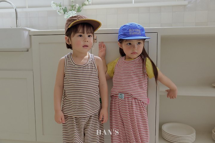 Han's - Korean Children Fashion - #childofig - Choco Chip Sleeveless - 5