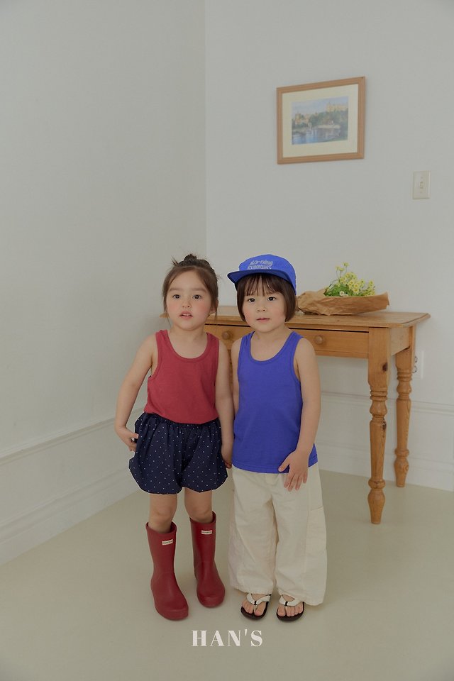 Han's - Korean Children Fashion - #childrensboutique - Back Point Sleeveless - 10