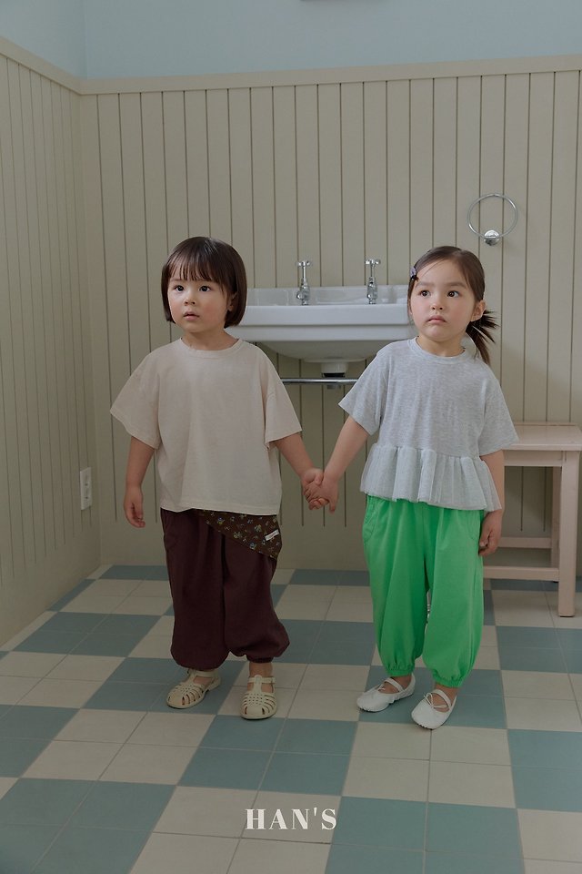 Han's - Korean Children Fashion - #designkidswear - Jeeve Shirring Tee - 9