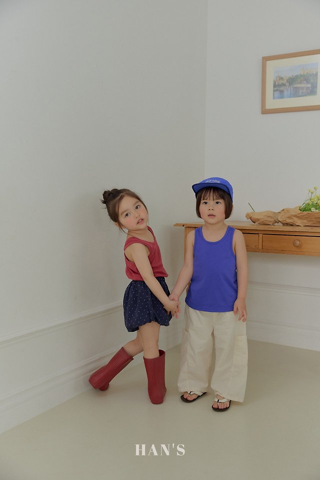 Han's - Korean Children Fashion - #designkidswear - Back Point Sleeveless - 11