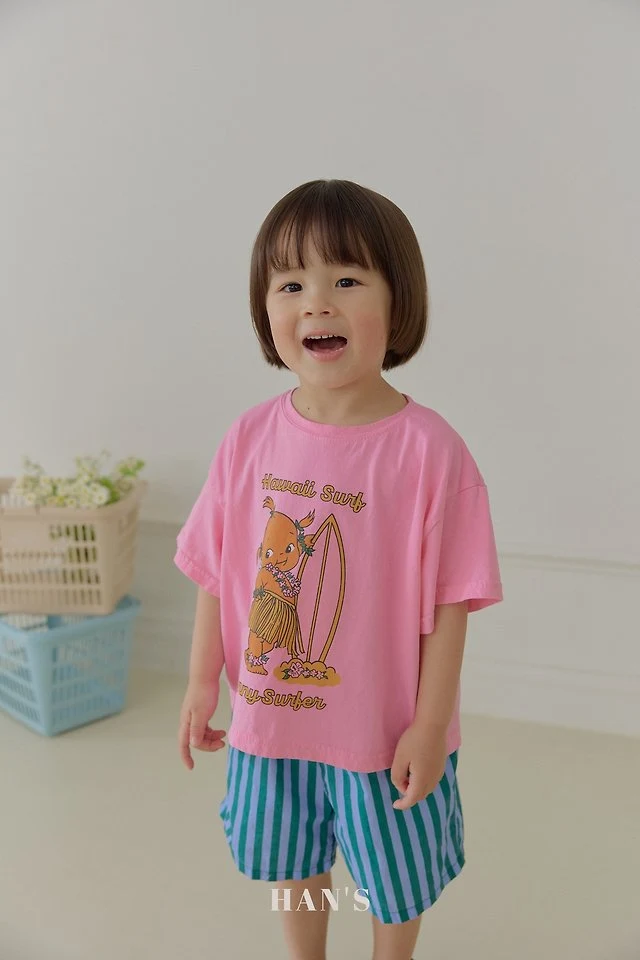 Han's - Korean Children Fashion - #designkidswear - Hawaii Kid Tee - 7