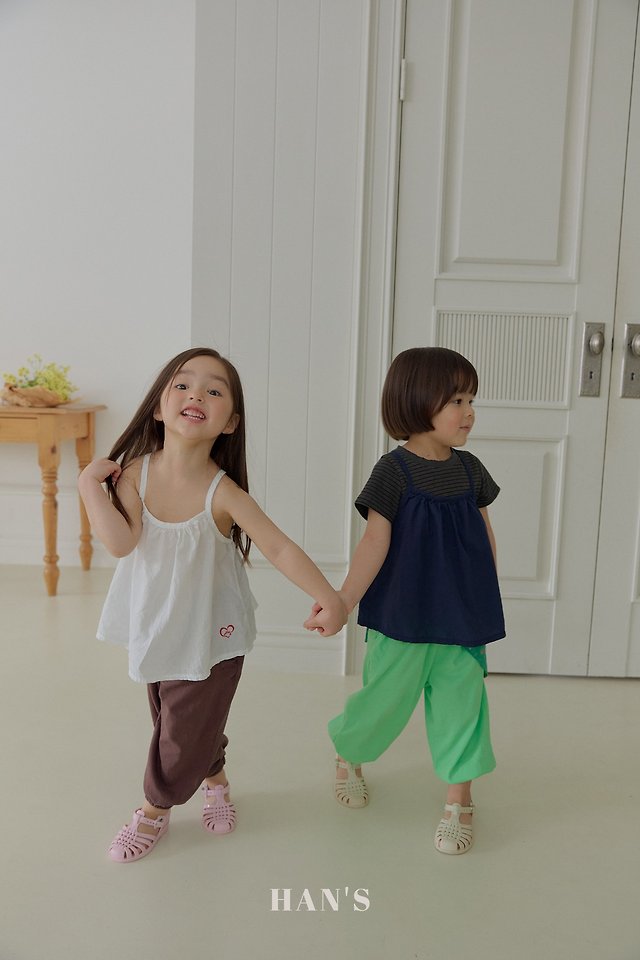 Han's - Korean Children Fashion - #discoveringself - Panel Long Pants - 7