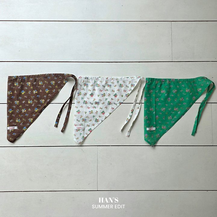 Han's - Korean Children Fashion - #discoveringself - Flower Scarf