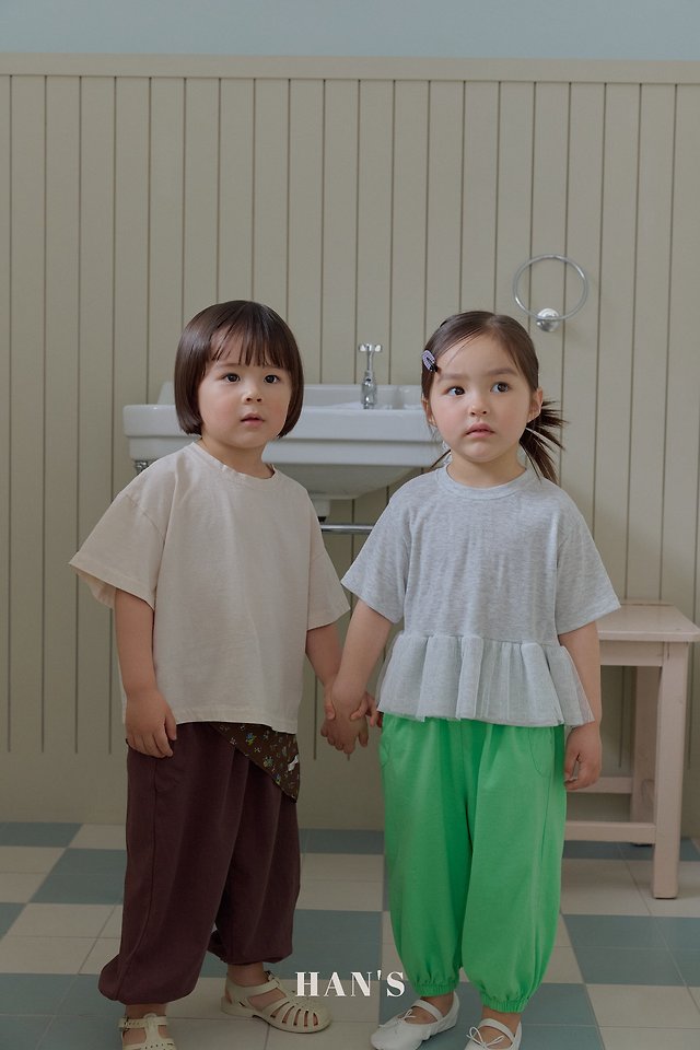Han's - Korean Children Fashion - #fashionkids - Jeeve Shirring Tee - 11