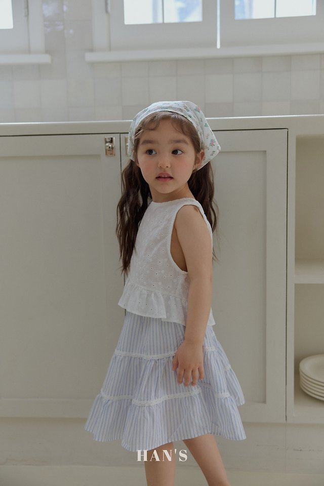 Han's - Korean Children Fashion - #discoveringself - Cancan Skirt (Ivory) - 4