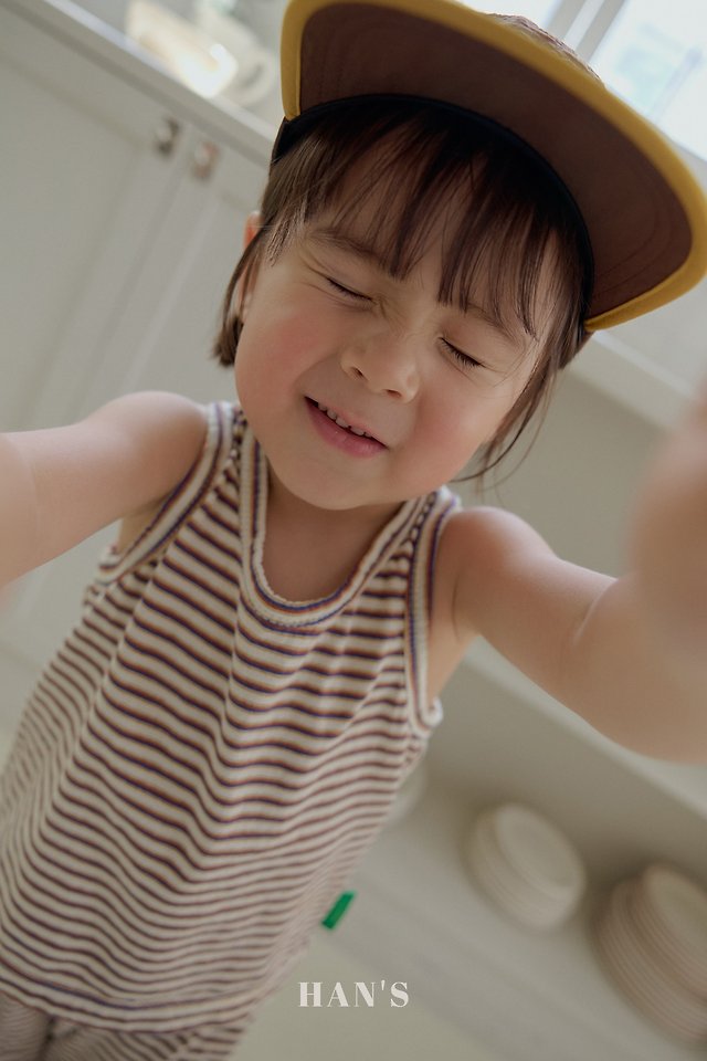 Han's - Korean Children Fashion - #fashionkids - Choco Chip Sleeveless - 10