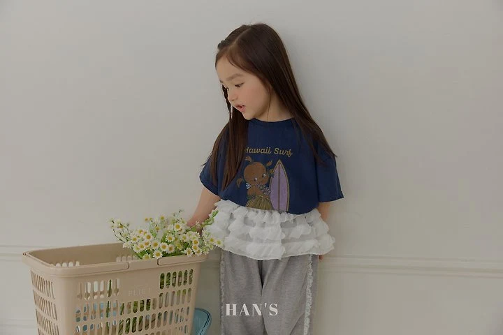 Han's - Korean Children Fashion - #littlefashionista - Layered Skirt (Ivory) - 8