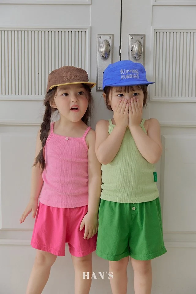 Han's - Korean Children Fashion - #littlefashionista - Eyelet Sleeveless - 3