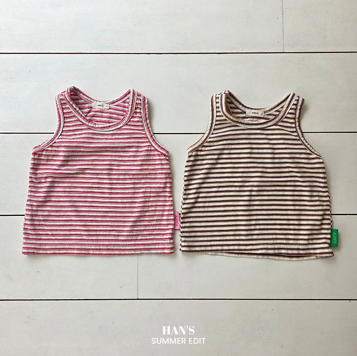Han's - Korean Children Fashion - #littlefashionista - Choco Chip Sleeveless