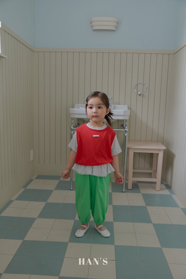 Han's - Korean Children Fashion - #littlefashionista - Bono Layered Sleeveless - 10