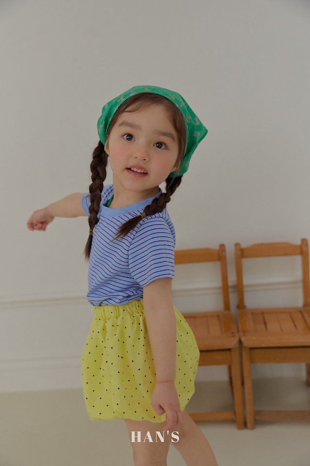 Han's - Korean Children Fashion - #magicofchildhood - Pig Stripe Tee - 3
