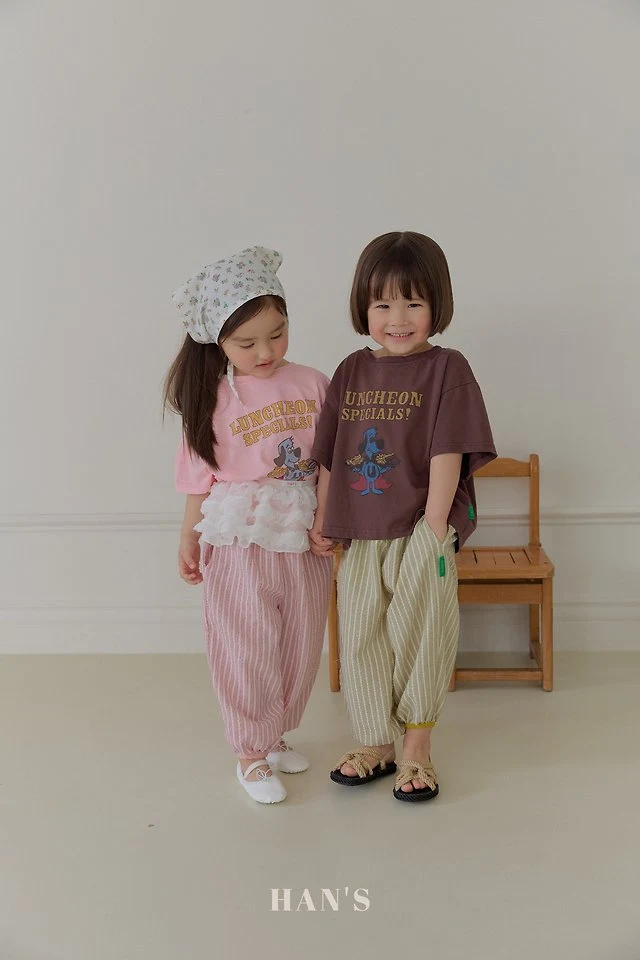 Han's - Korean Children Fashion - #magicofchildhood - Lunch Puppy Tee - 9