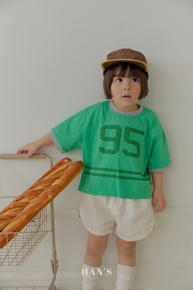 Han's - Korean Children Fashion - #magicofchildhood - Number Tee - 8