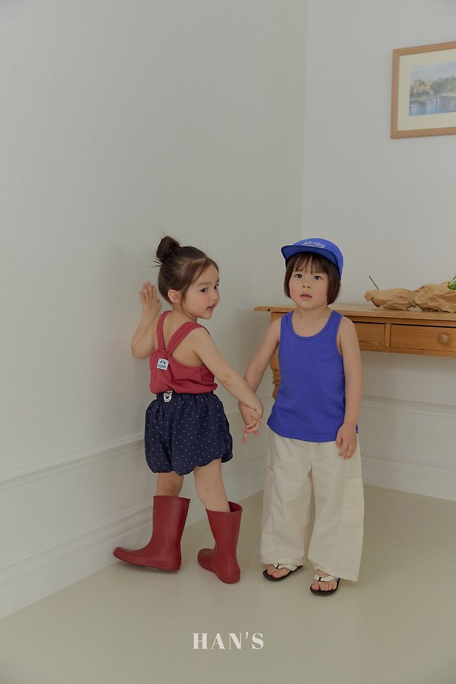 Han's - Korean Children Fashion - #magicofchildhood - Back Point Sleeveless - 5