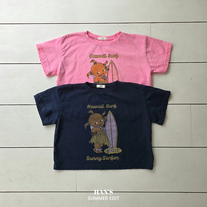 Han's - Korean Children Fashion - #magicofchildhood - Hawaii Kid Tee