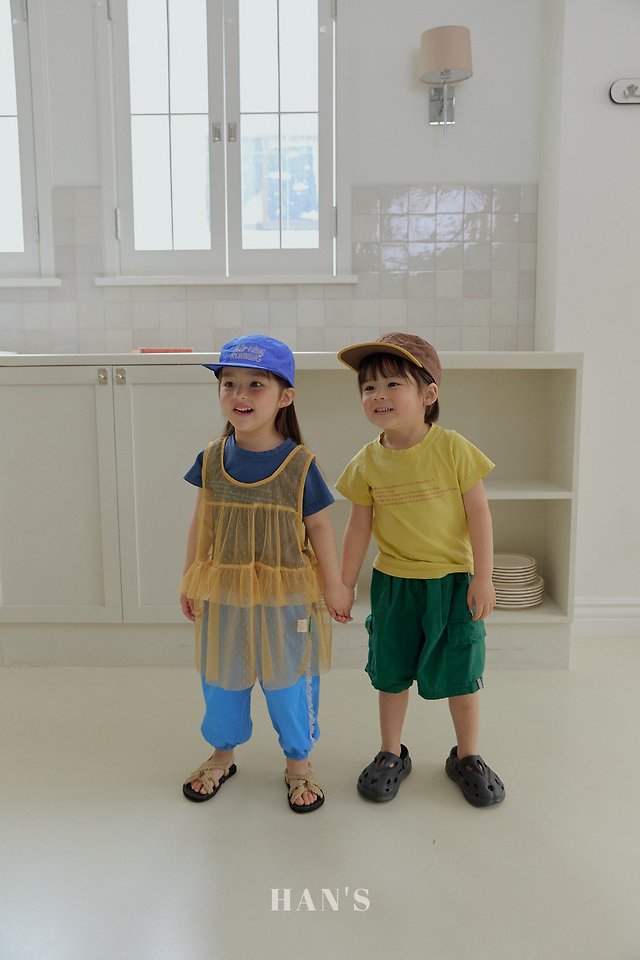 Han's - Korean Children Fashion - #magicofchildhood - Deux Camps One-piece - 7