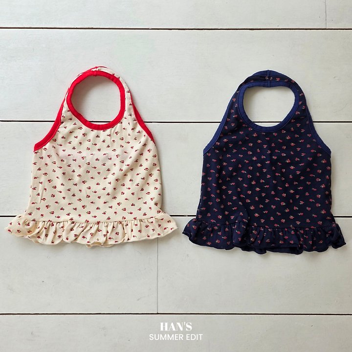Han's - Korean Children Fashion - #magicofchildhood - Tulip Halter Tee