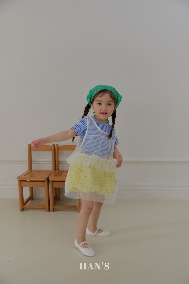 Han's - Korean Children Fashion - #magicofchildhood - Pig Stripe Tee - 4