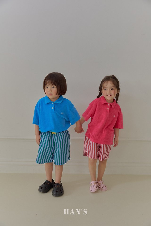 Han's - Korean Children Fashion - #minifashionista - Terry Collar Tee - 5