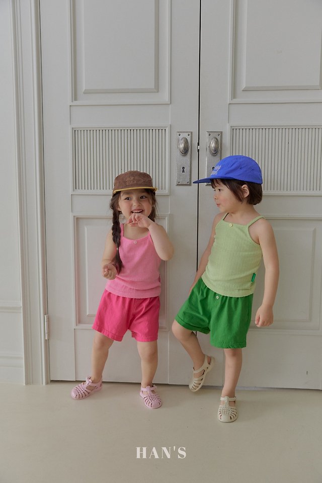 Han's - Korean Children Fashion - #minifashionista - Button Pants - 6
