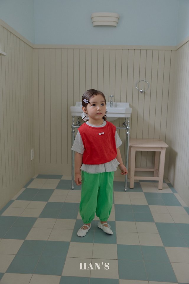 Han's - Korean Children Fashion - #minifashionista - Bono Layered Sleeveless - 12