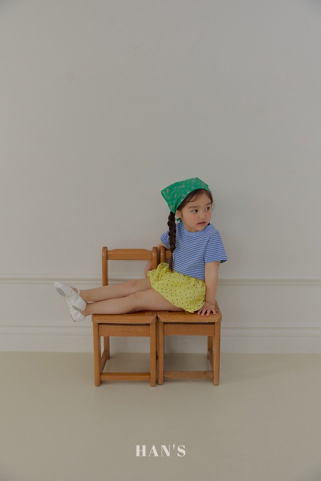 Han's - Korean Children Fashion - #prettylittlegirls - Pig Stripe Tee - 5