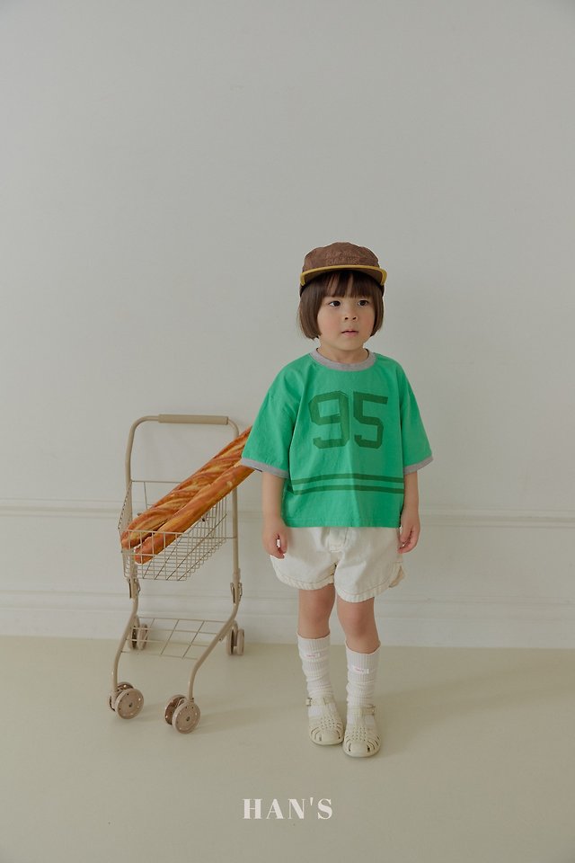 Han's - Korean Children Fashion - #prettylittlegirls - Number Tee - 10
