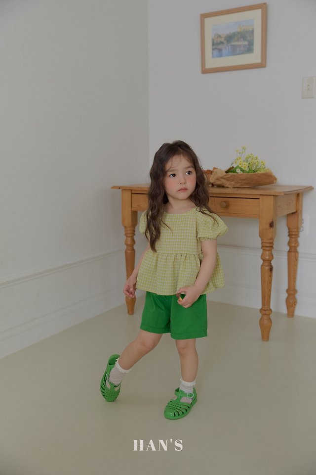 Han's - Korean Children Fashion - #prettylittlegirls - Button Pants - 7