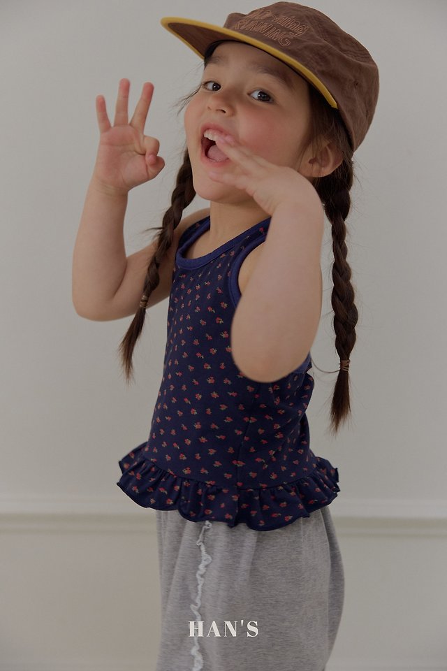 Han's - Korean Children Fashion - #prettylittlegirls - Tulip Halter Tee - 3