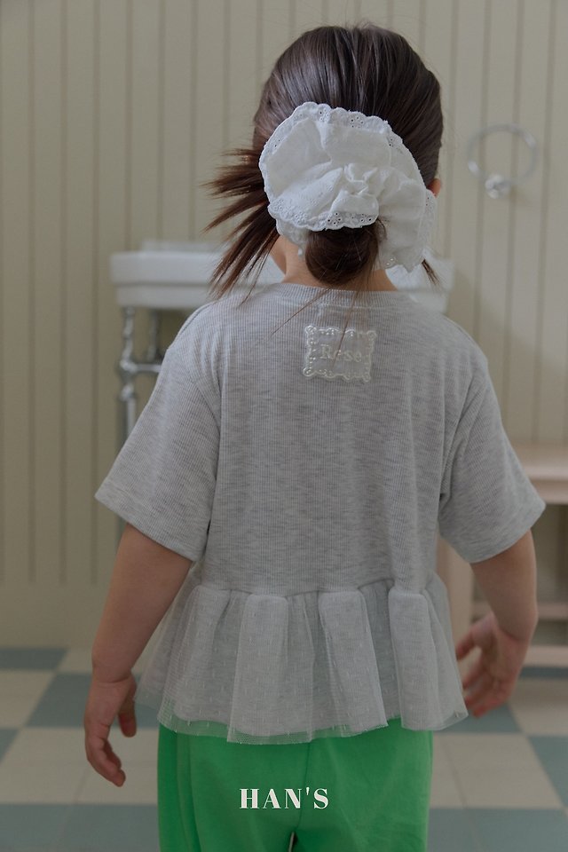 Han's - Korean Children Fashion - #prettylittlegirls - Jeeve Shirring Tee - 4