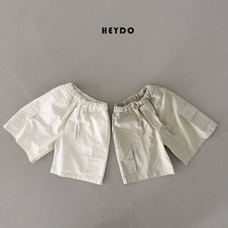 Heydo - Korean Children Fashion - #Kfashion4kids - Cargo Rib Shorts