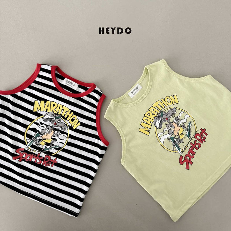 Heydo - Korean Children Fashion - #Kfashion4kids - Marathon Sleeveless Tee