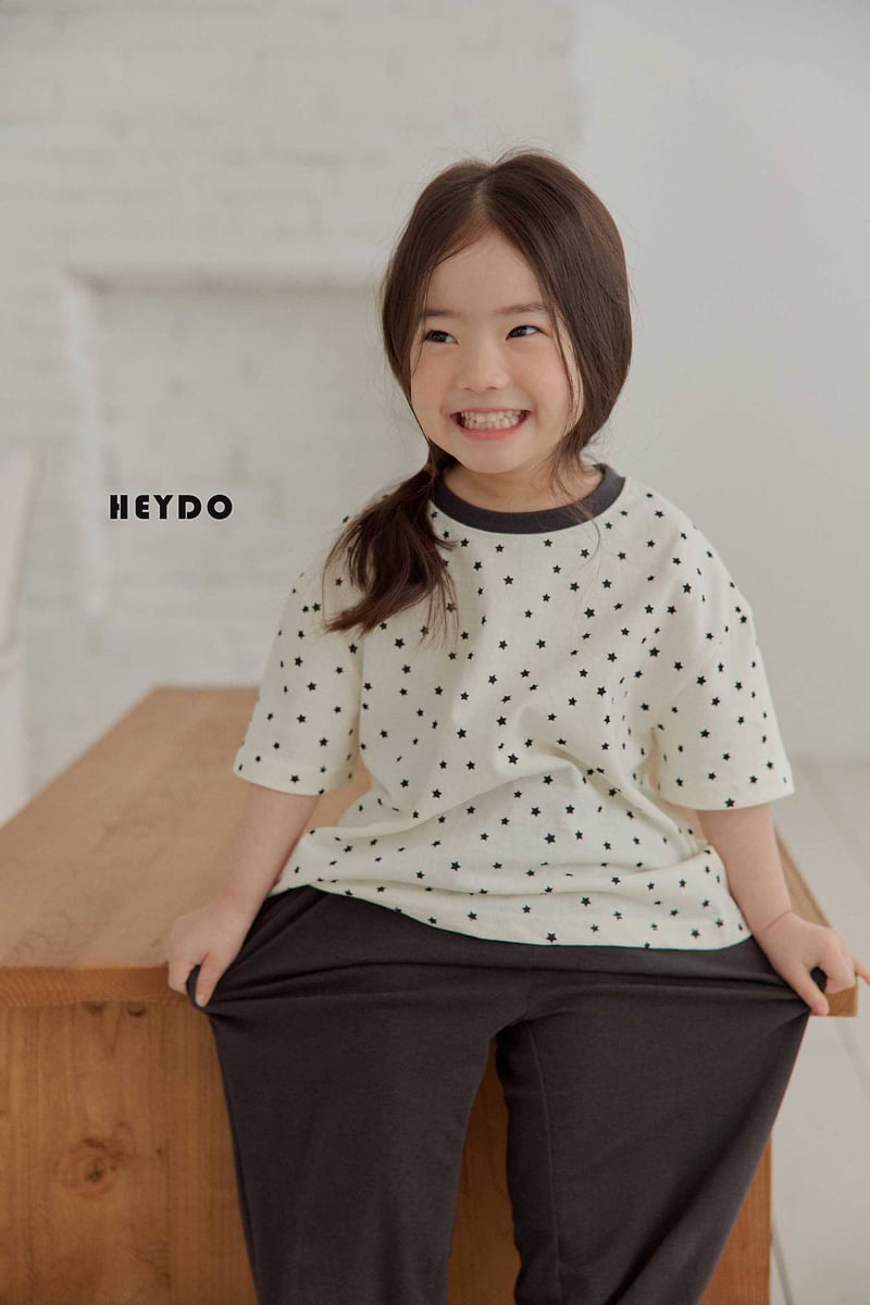 Heydo - Korean Children Fashion - #Kfashion4kids - Black Star Tee - 12