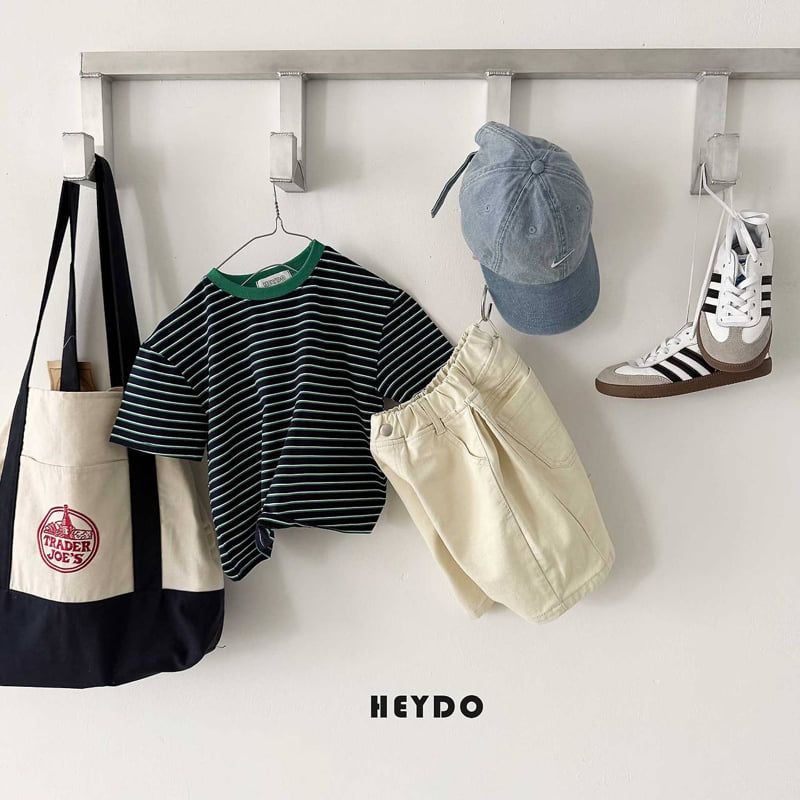 Heydo - Korean Children Fashion - #Kfashion4kids - Boom Boom Stripe Tee - 11