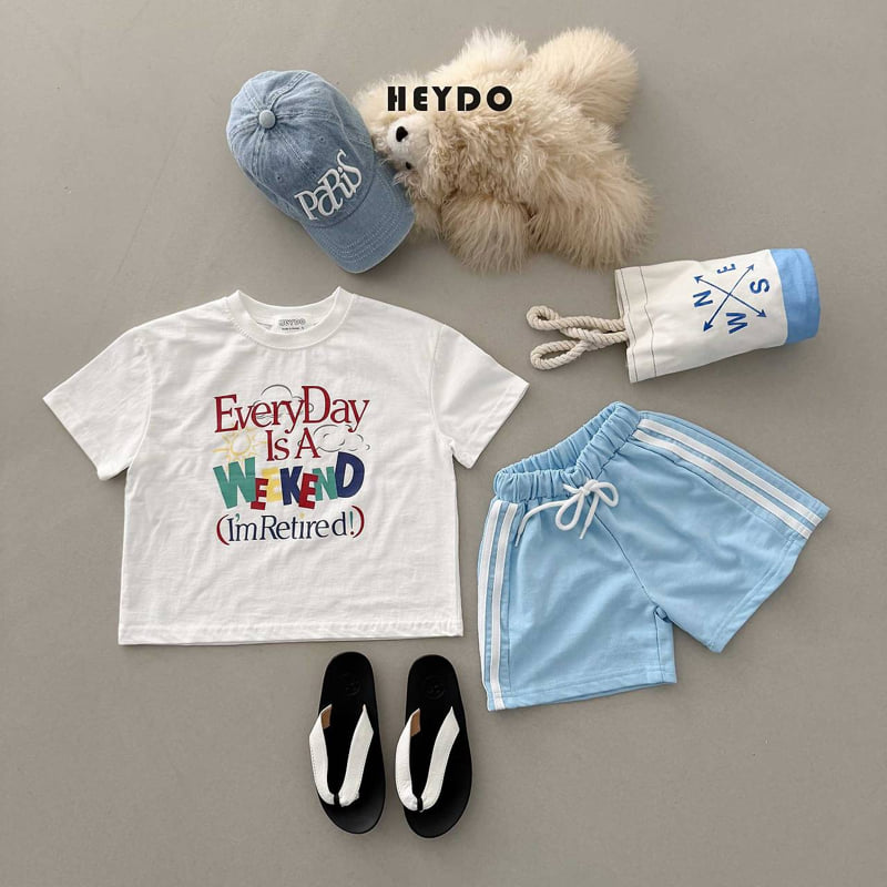 Heydo - Korean Children Fashion - #Kfashion4kids - Billy Line Shorts - 6