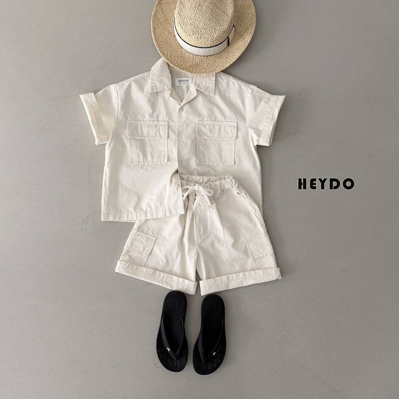 Heydo - Korean Children Fashion - #childofig - Cargo Rib Shorts - 9