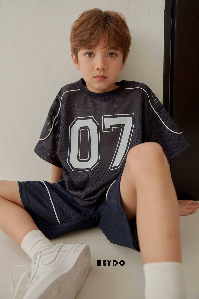 Heydo - Korean Children Fashion - #childofig - 07 Line Mesh Tee - 10