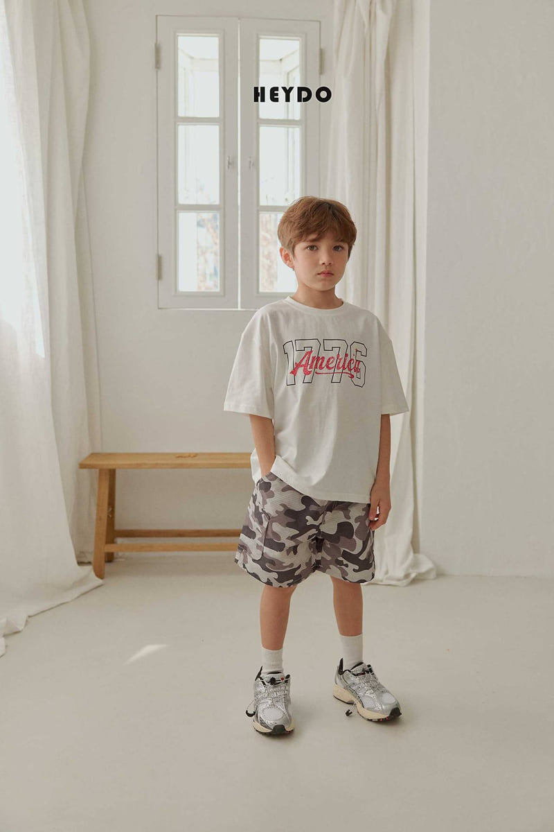 Heydo - Korean Children Fashion - #childofig - America Tee - 8