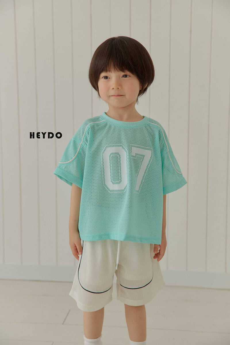 Heydo - Korean Children Fashion - #childofig - Mesh Side Line Pants - 11