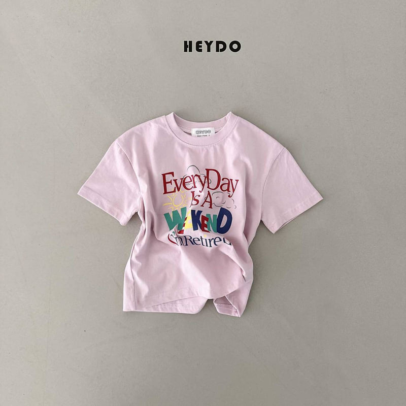 Heydo - Korean Children Fashion - #childofig - Color Tee - 3