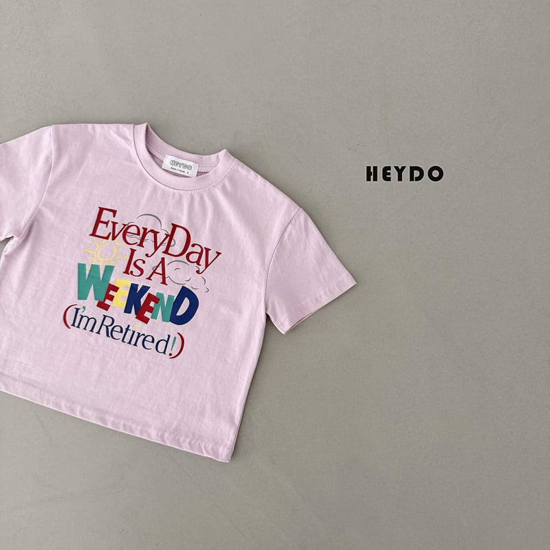 Heydo - Korean Children Fashion - #childofig - Color Tee - 4