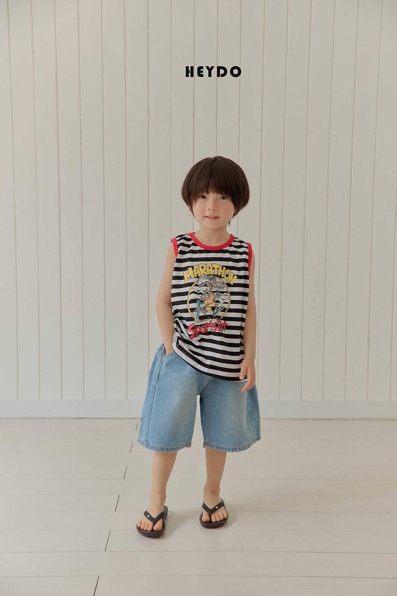 Heydo - Korean Children Fashion - #childrensboutique - Marathon Sleeveless Tee - 10