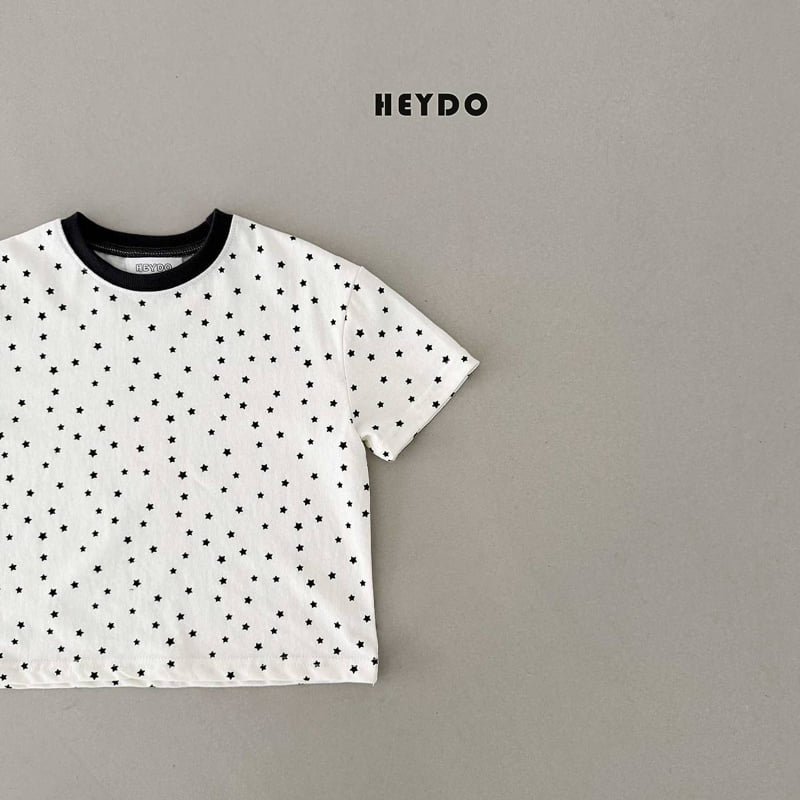 Heydo - Korean Children Fashion - #childrensboutique - Black Star Tee - 5