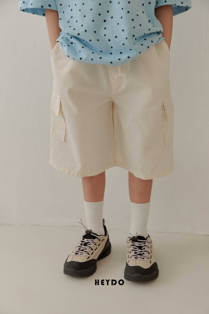 Heydo - Korean Children Fashion - #designkidswear - Cargo Rib Shorts - 11