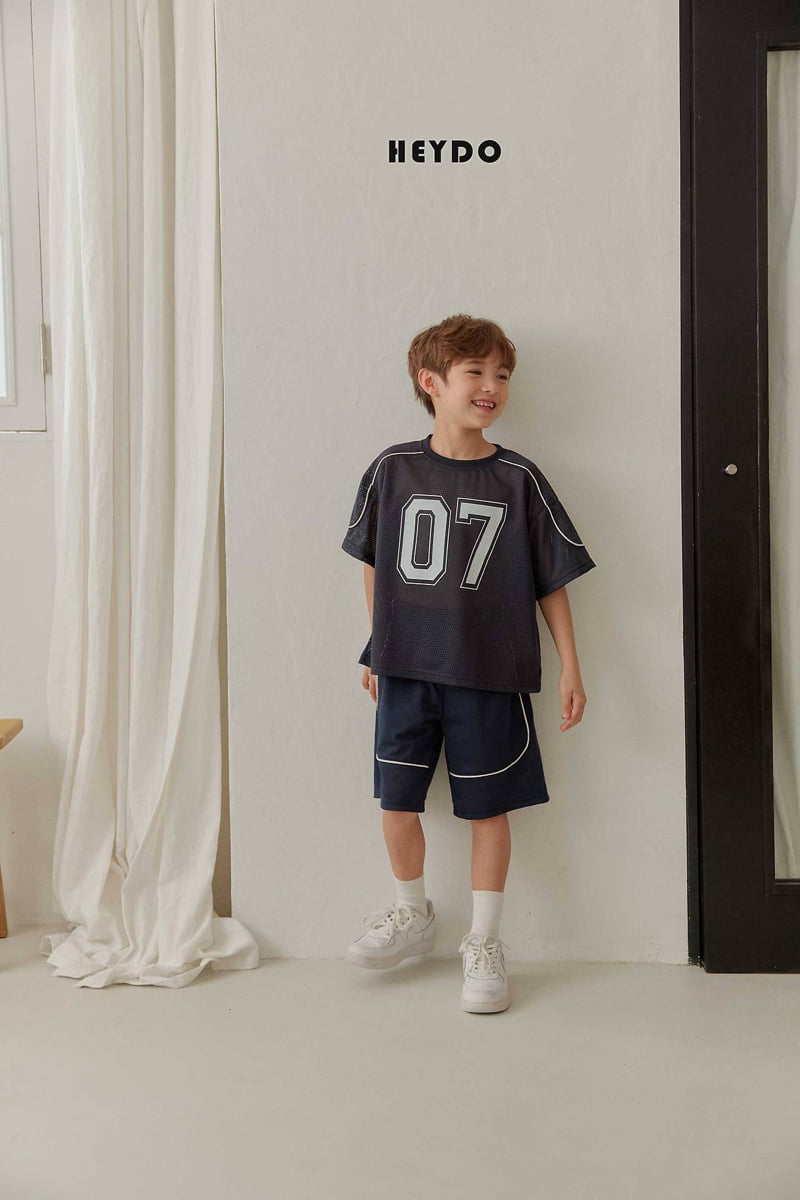 Heydo - Korean Children Fashion - #designkidswear - 07 Line Mesh Tee - 12