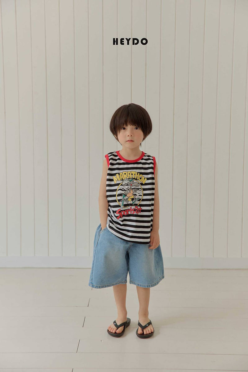 Heydo - Korean Children Fashion - #designkidswear - Marathon Sleeveless Tee - 11
