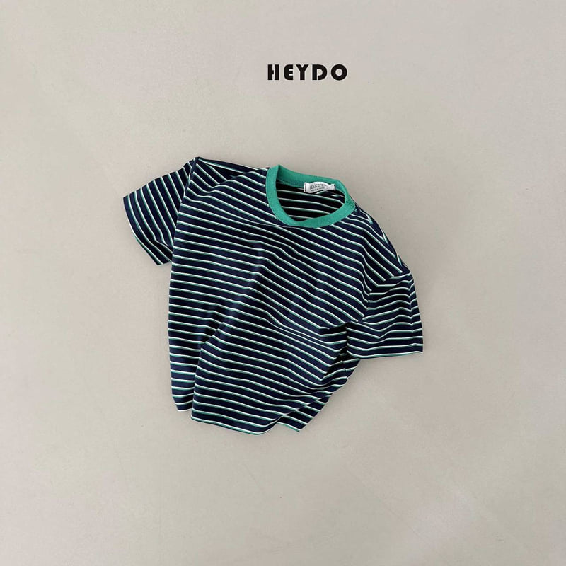 Heydo - Korean Children Fashion - #designkidswear - Boom Boom Stripe Tee - 5